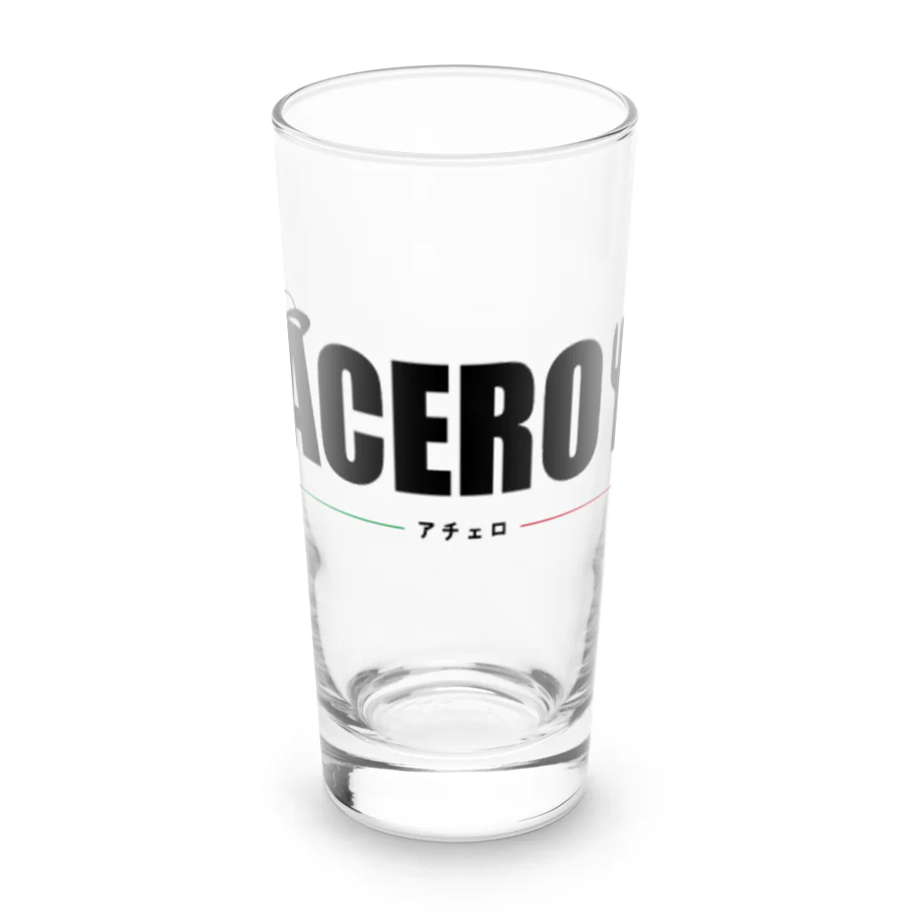 ACEROのACEROオリジナルロゴ ロンググラス前面