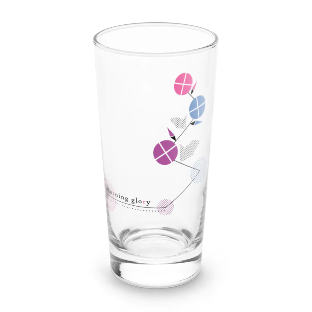 Drecome_Designのキカガク6 morning glory Long Sized Water Glass :front