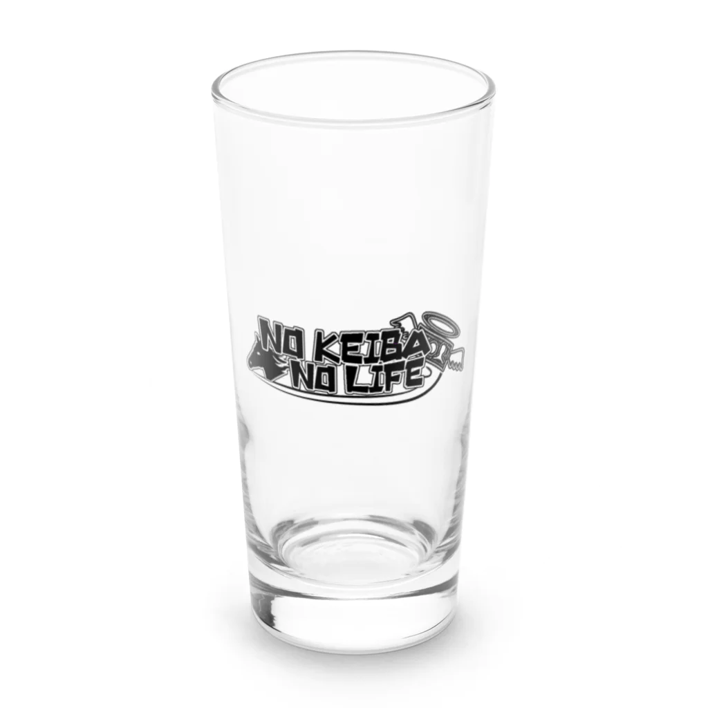 馬ンド競馬TVグッズのノーケイバノーライフ Long Sized Water Glass :front