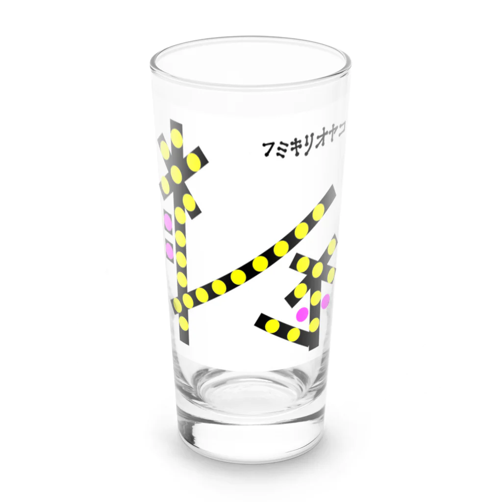 SAYAKASUZUKIのフミキリオヤコ Long Sized Water Glass :front