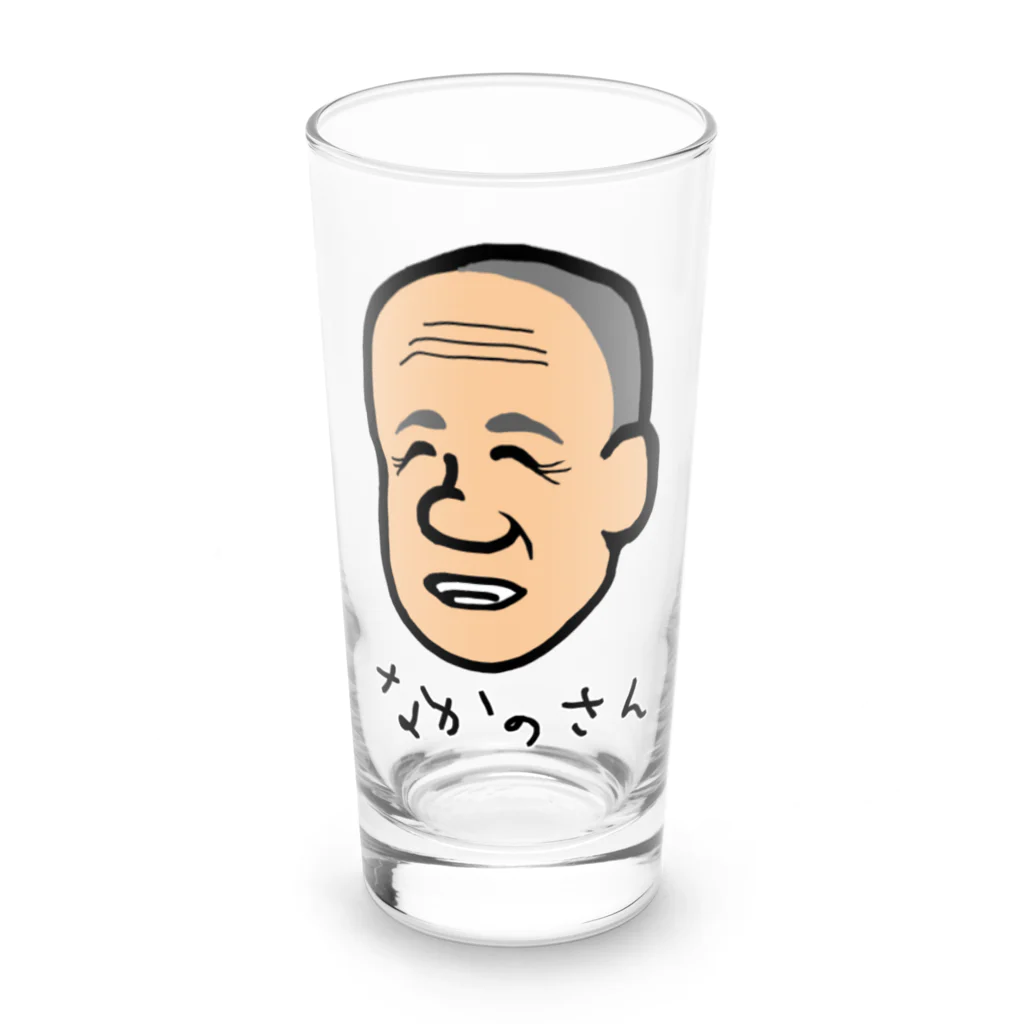 LalaHangeulのなかのさん Long Sized Water Glass :front