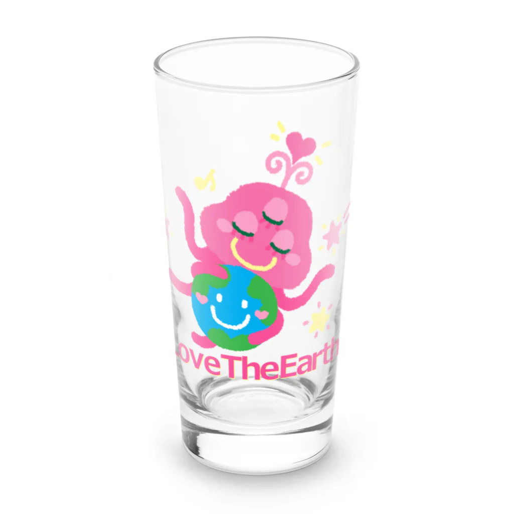 雁花工房（寄付アイテム販売中です）のLove The Earth Long Sized Water Glass :front