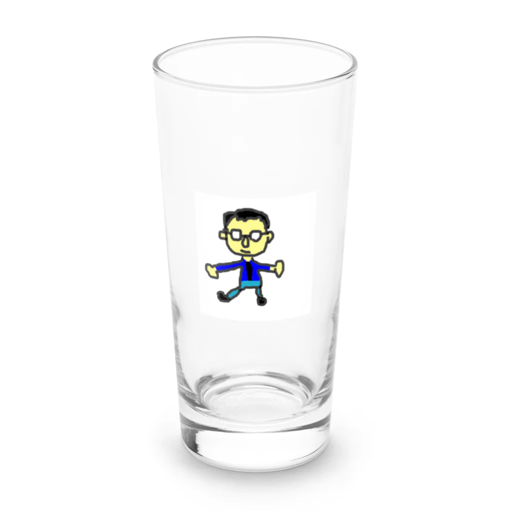 boulderciseのばーきーくん Long Sized Water Glass :front