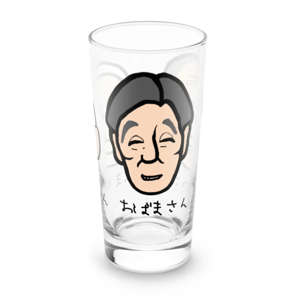 LalaHangeulのおじい３ズ Long Sized Water Glass :front