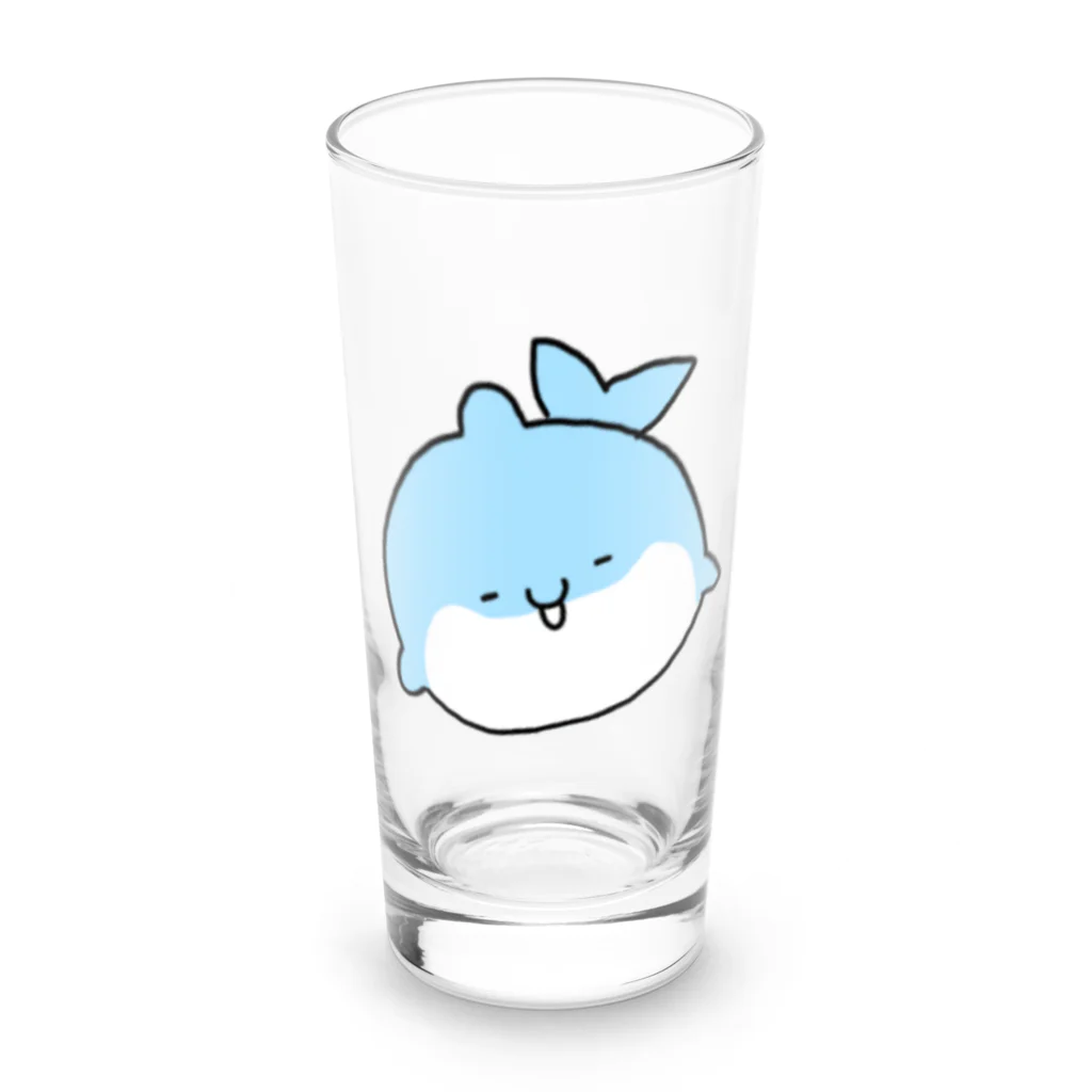 はるか公式ショップのどるぴー Long Sized Water Glass :front