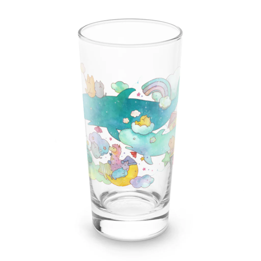 NONKI NIKKIのオキゴンドウの夢 Long Sized Water Glass :front