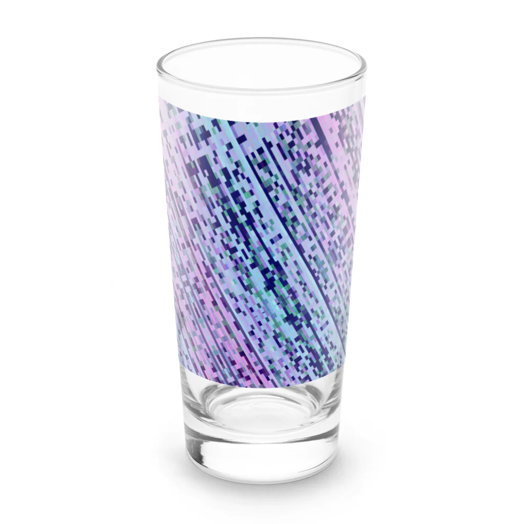 水草の梅雨の雨風 Long Sized Water Glass :front