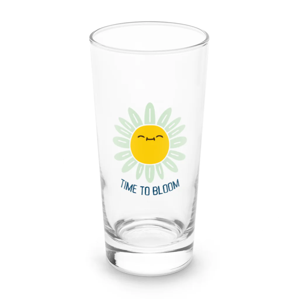 jamfish_goodiesのお花SMILE Long Sized Water Glass :front