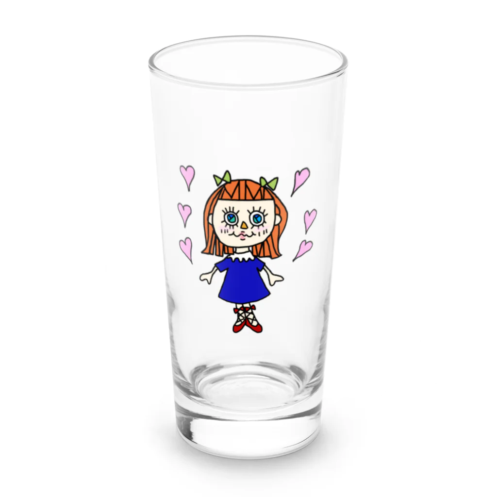 PCS-Gのかわいいおんなのこ Long Sized Water Glass :front