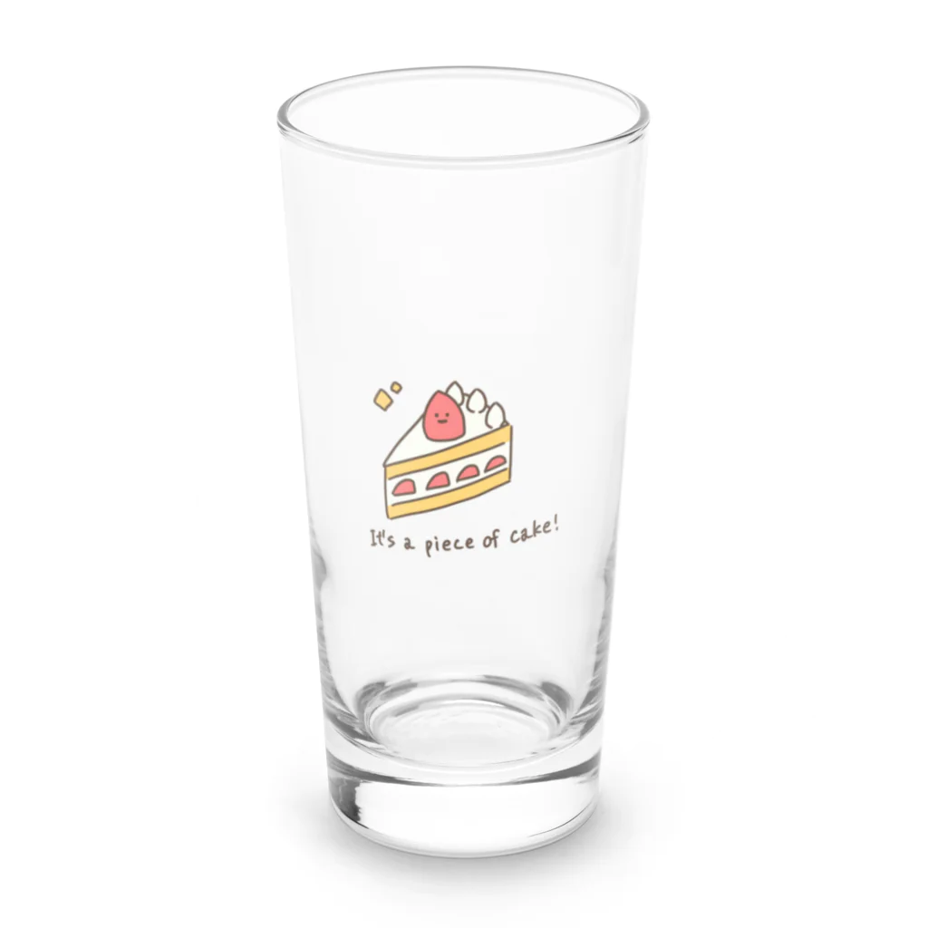 みぃろんすとあのPIECE OF CAKE Long Sized Water Glass :front