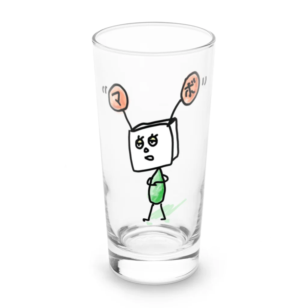 toyama_bo_のマボちゃん Long Sized Water Glass :front