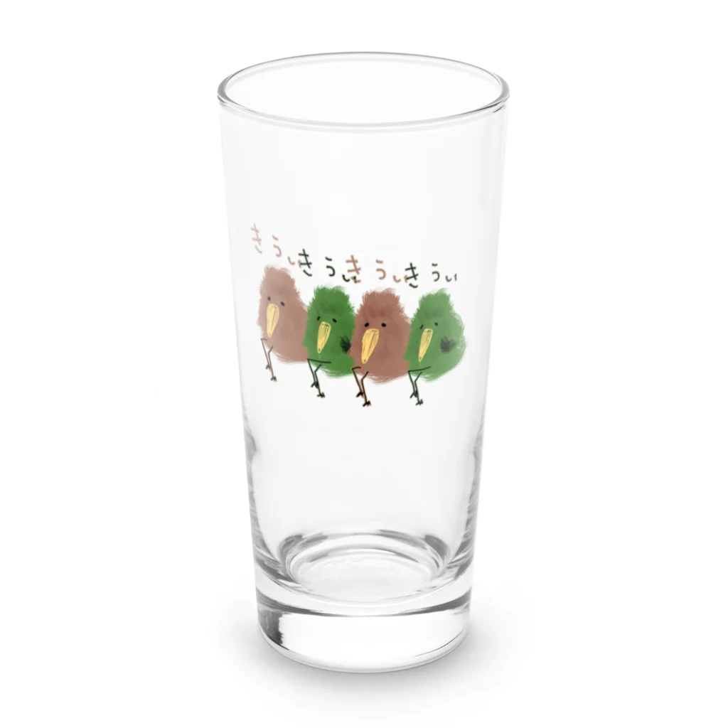 echikana_tochikanaのキウイダンス Long Sized Water Glass :front