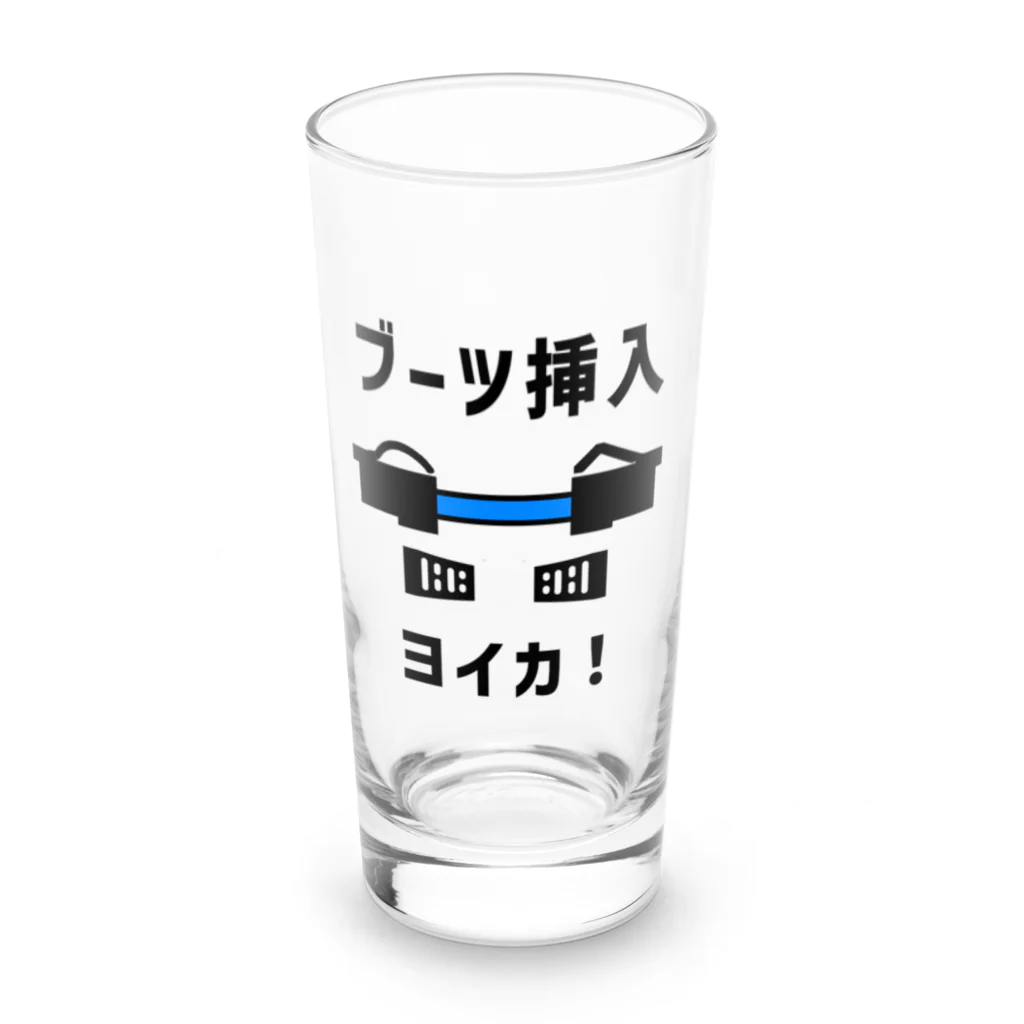 HK-NetworksのLANケーブル成端確認デザ Long Sized Water Glass :front