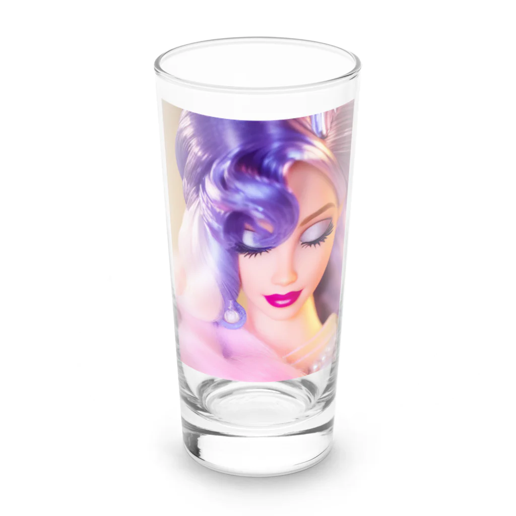 💖宇宙整体♪🌈♪こころからだチャンネル♪💖のuniversal princess Éléna Long Sized Water Glass :front