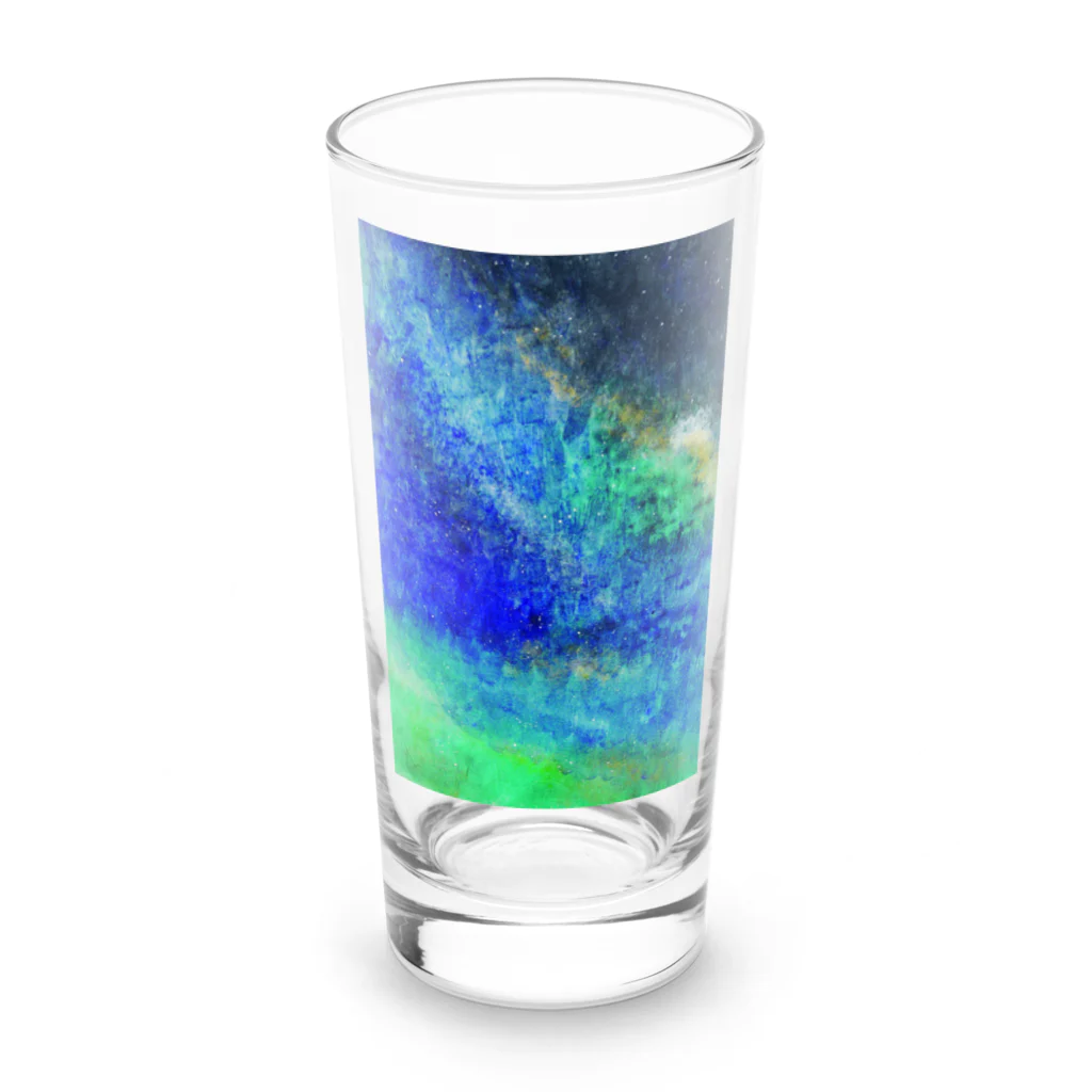 - nanacorium -の真夜中の星空 Long Sized Water Glass :front