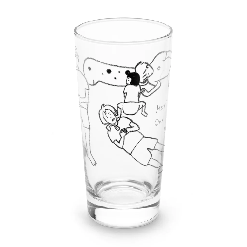 おーい！どんちゃん公式グッズの映画「おーい！どんちゃん」公式グッズ Long Sized Water Glass :front