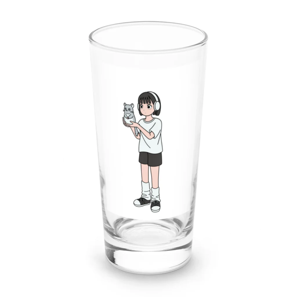 狩野ちゃんの狩野ちゃんとごまちゃん Long Sized Water Glass :front