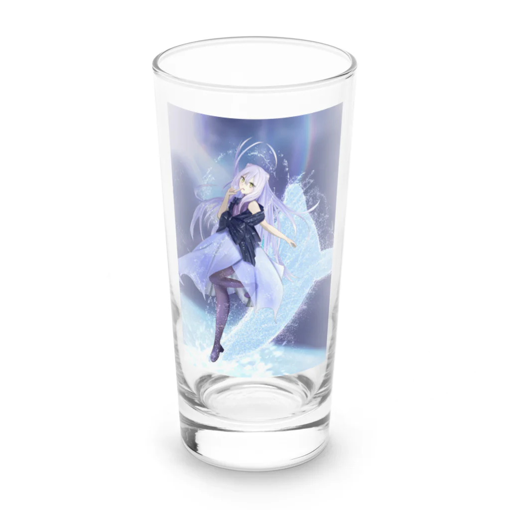 raito-vのイルカの妖精 Long Sized Water Glass :front