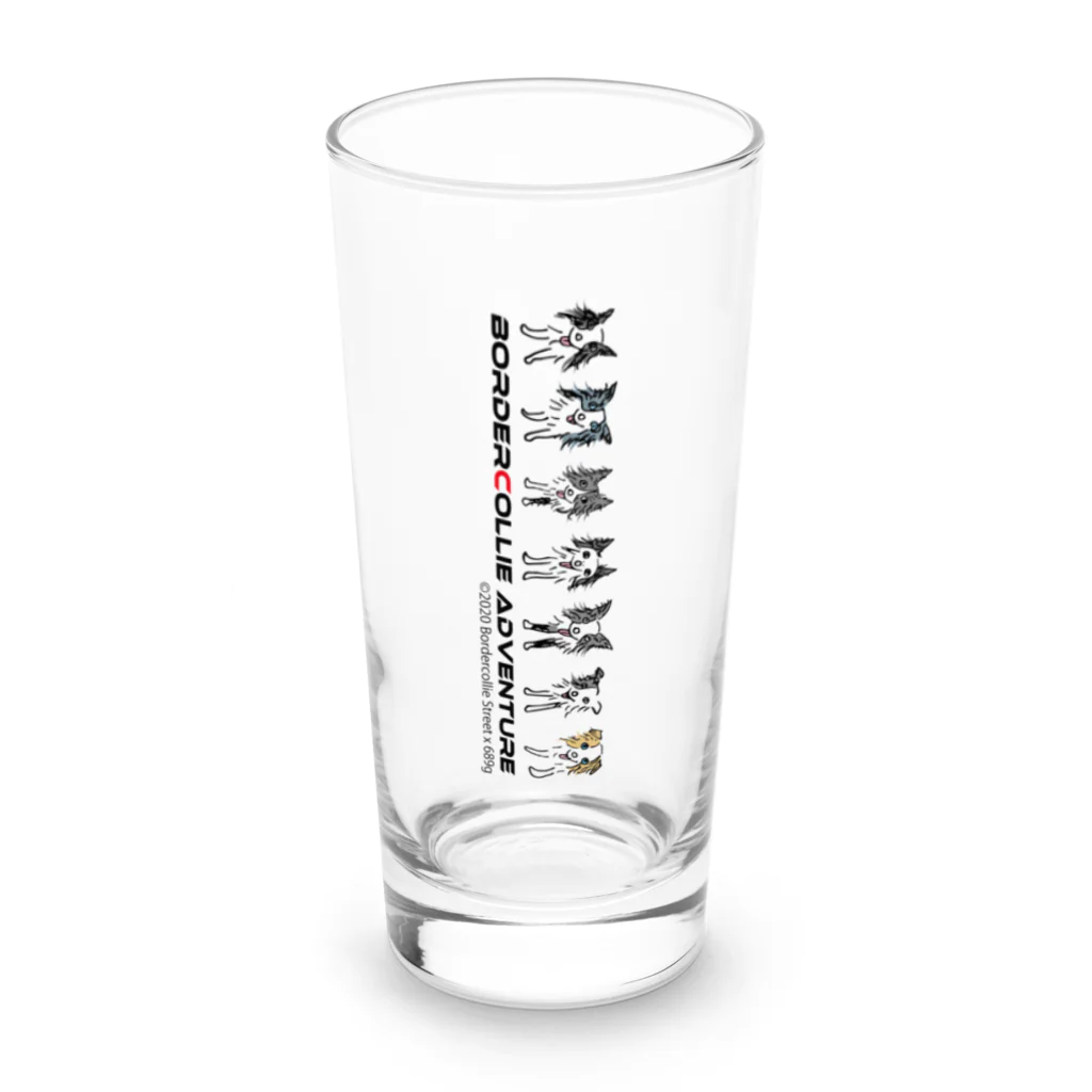 Bordercollie Streetのbca9-8 Long Sized Water Glass :front