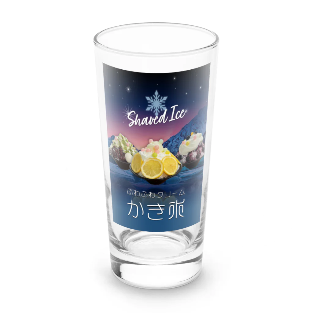 KEYAKI TERRACE (府中けやきテラス)のshaved Ice  Long Sized Water Glass :front