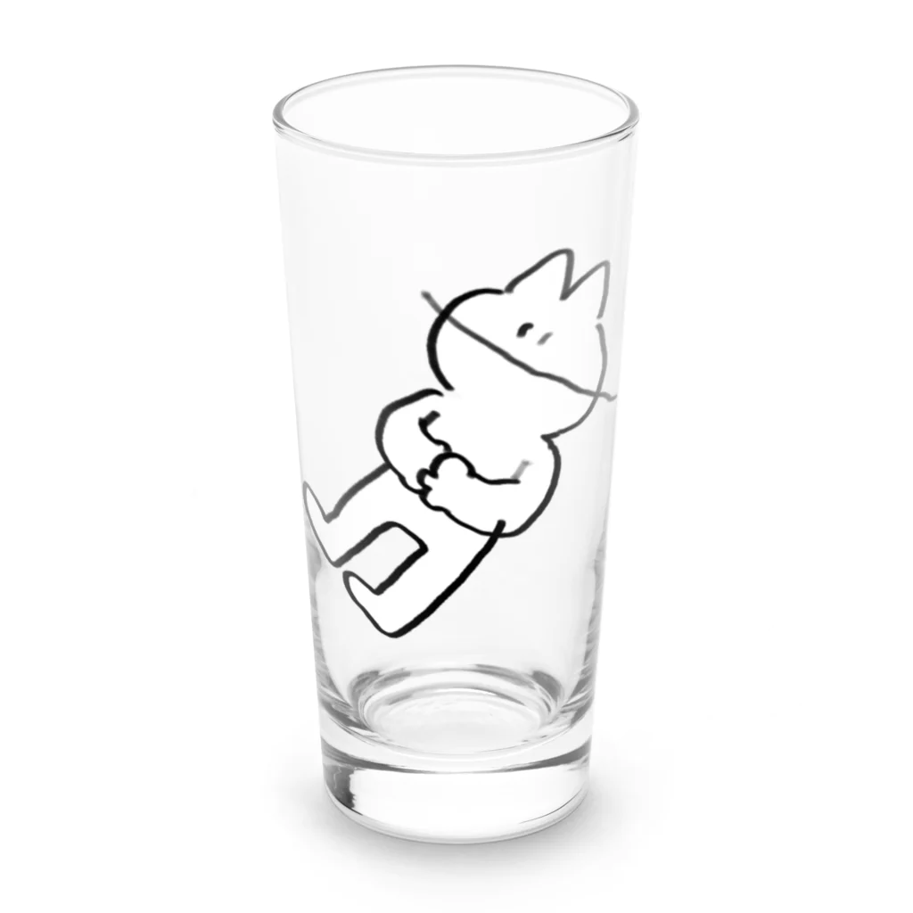 石垣えがおの⚰️rip Long Sized Water Glass :front