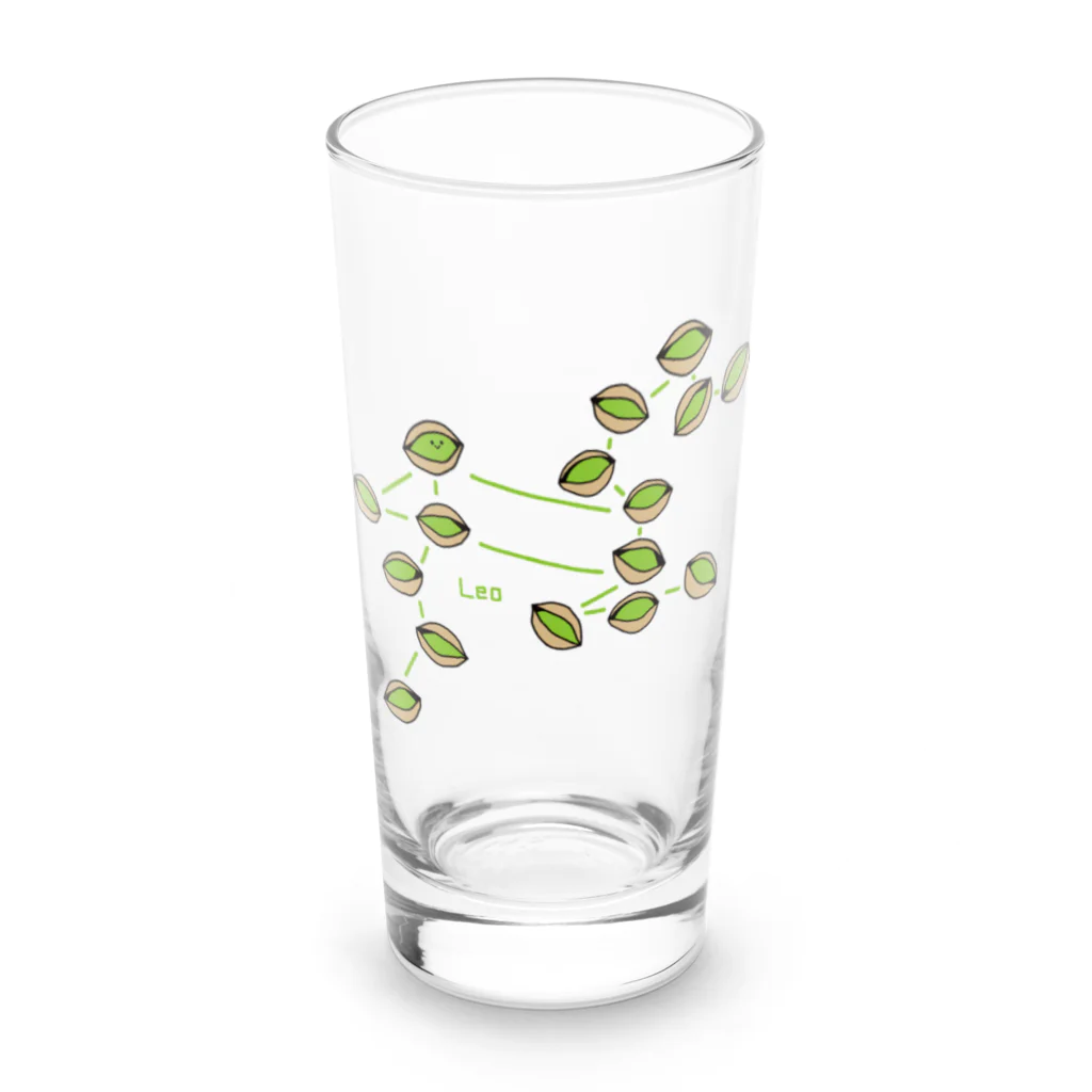 tafu tafuのピスターチオ／しし座 Long Sized Water Glass :front