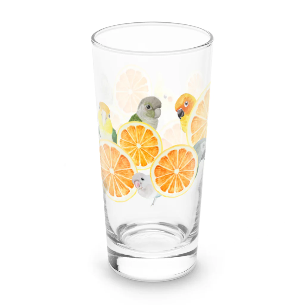 mariechan_koboの060 Citrus Hide and Seek Long Sized Water Glass :front