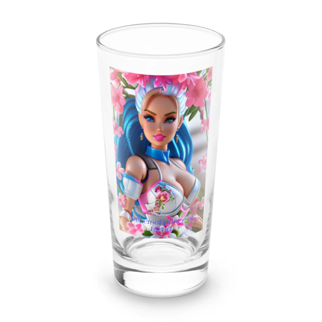 💖宇宙整体♪🌈♪こころからだチャンネル♪💖のuniversal  princess  Elena Long Sized Water Glass :front