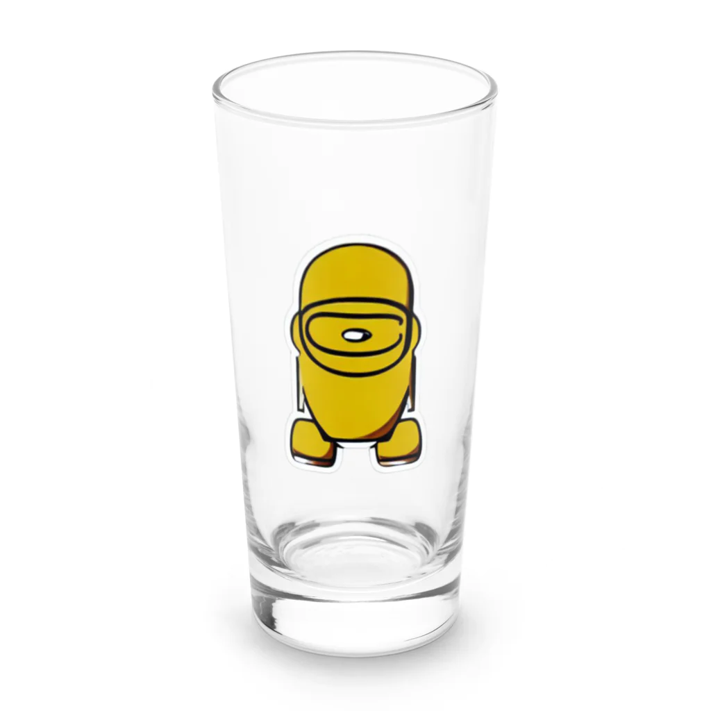 sakazuki00のきいろいロボット Long Sized Water Glass :front