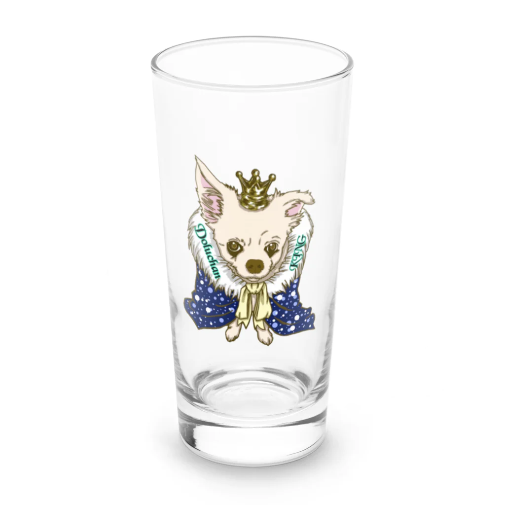 DoluneeのDoluchan KINGイラストver. Long Sized Water Glass :front