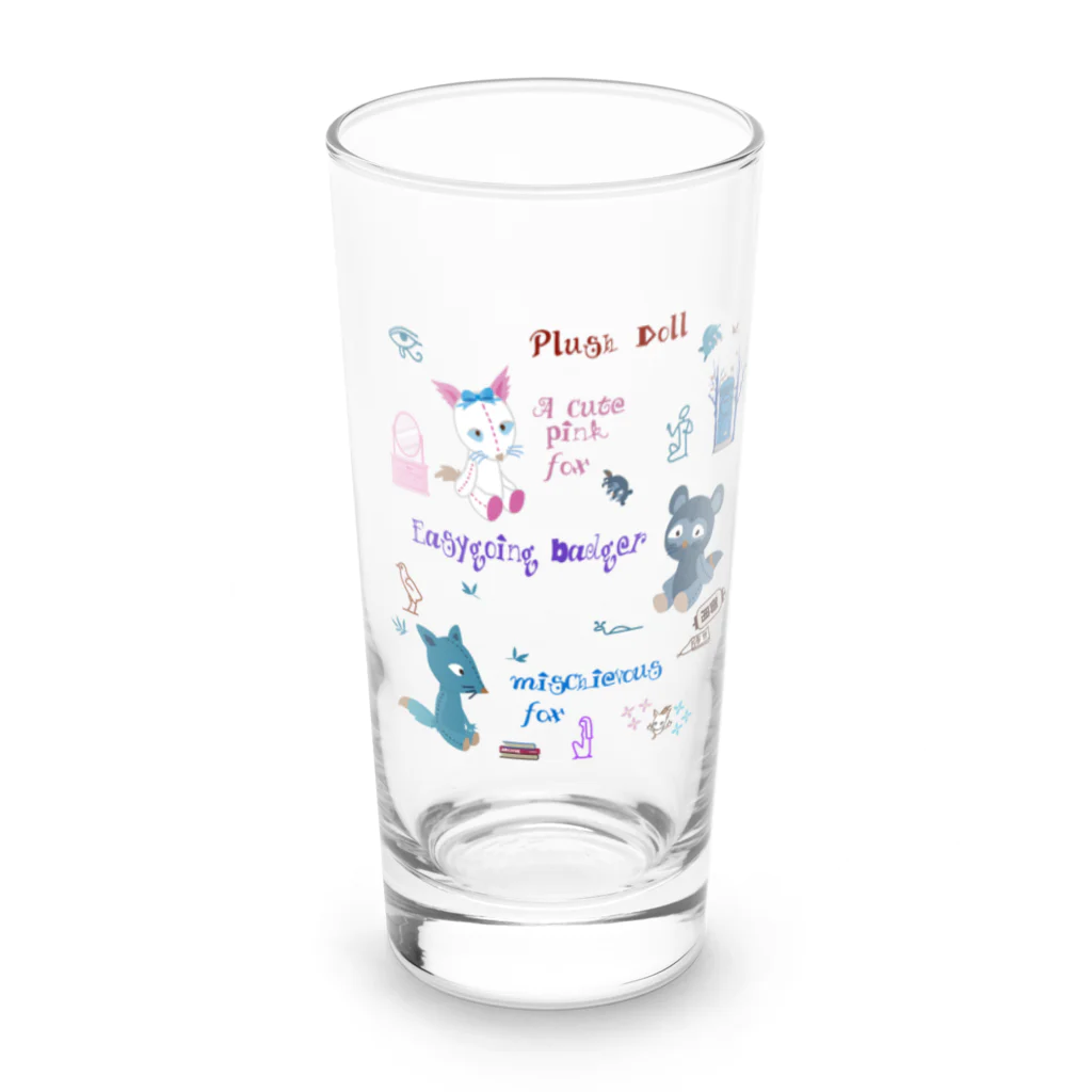 nachau7のコン太のあのね6 Long Sized Water Glass :front