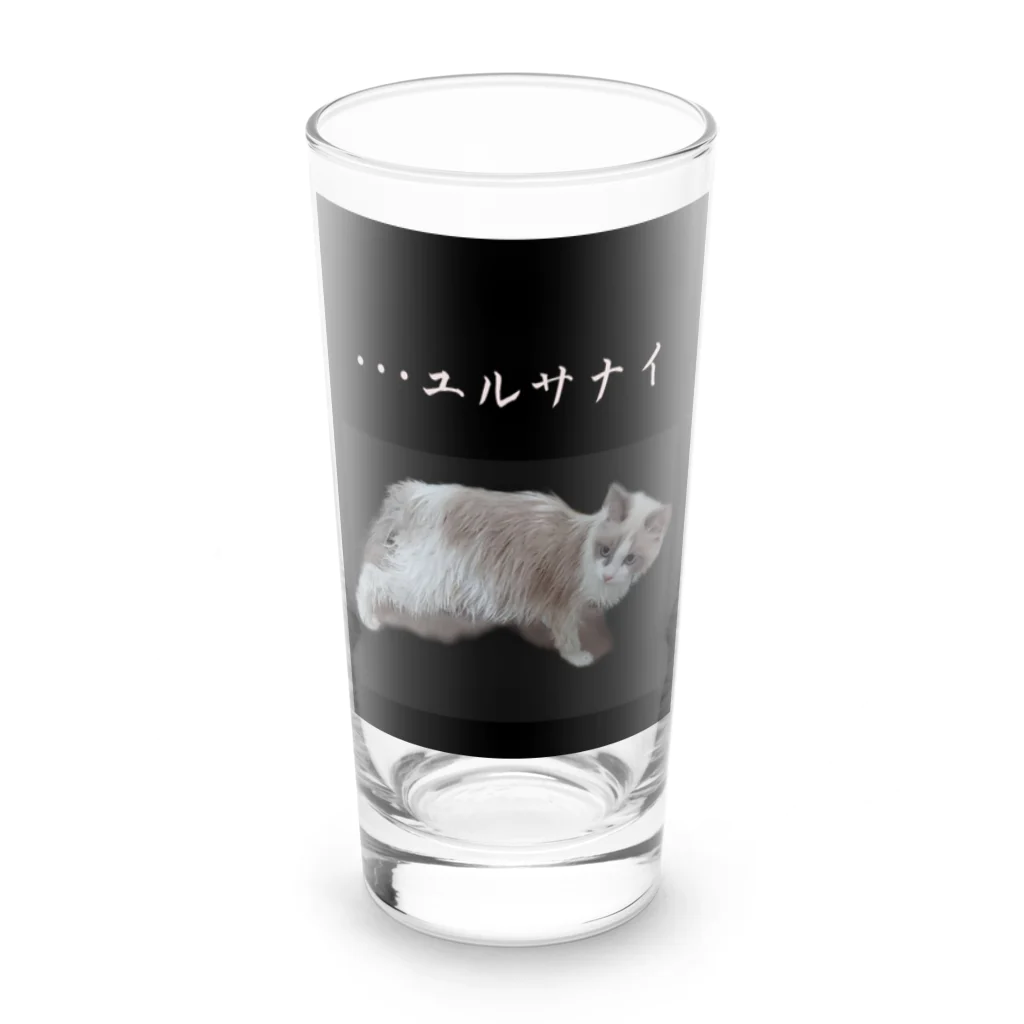 munteaのこはねこ Long Sized Water Glass :front