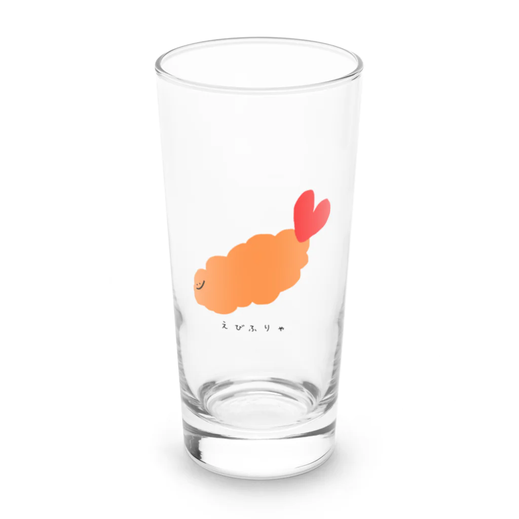 onakasuita___noのえびふりゃ Long Sized Water Glass :front