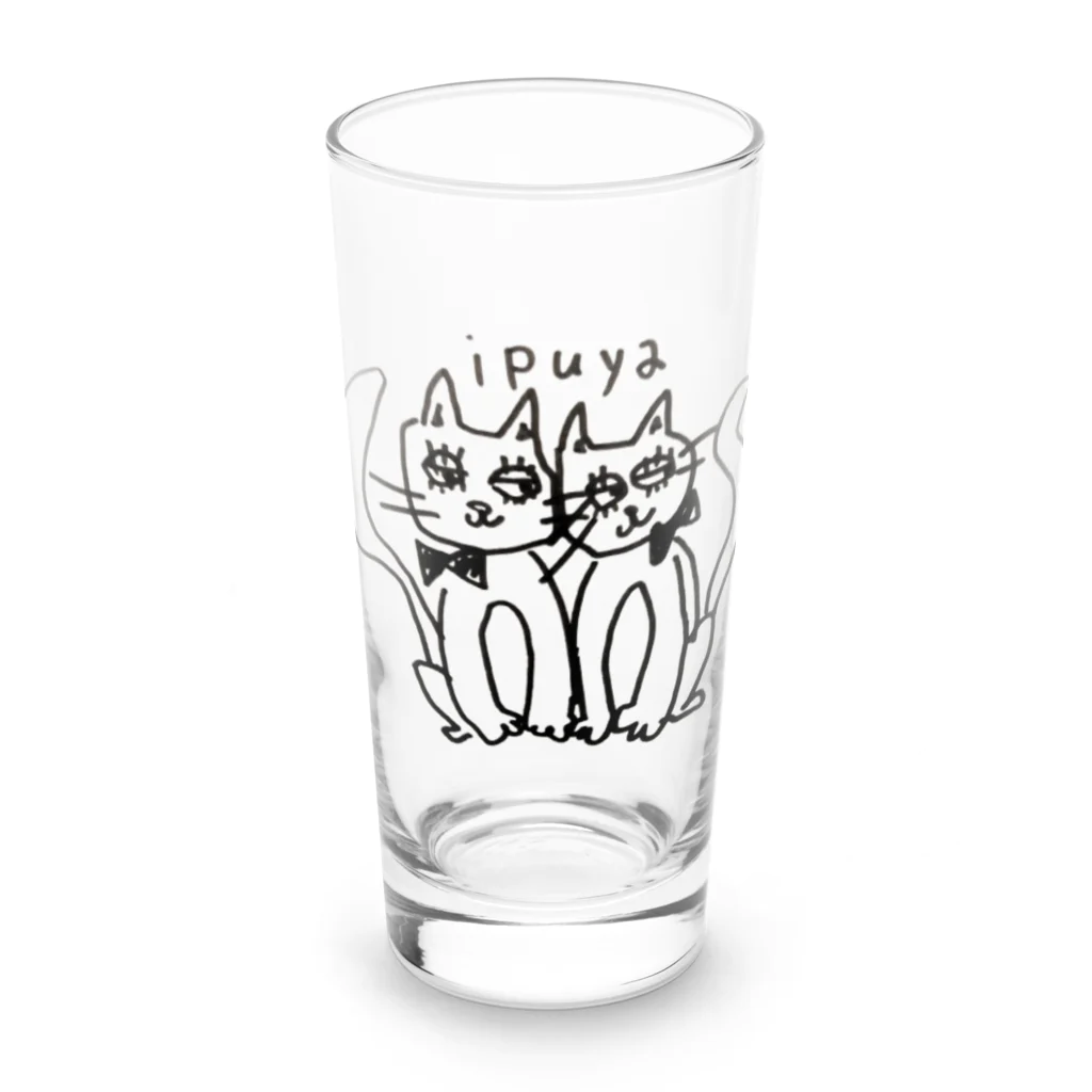 ｉｐｕｙａ(イプヤ)のキュートな ねこちゃん Long Sized Water Glass :front