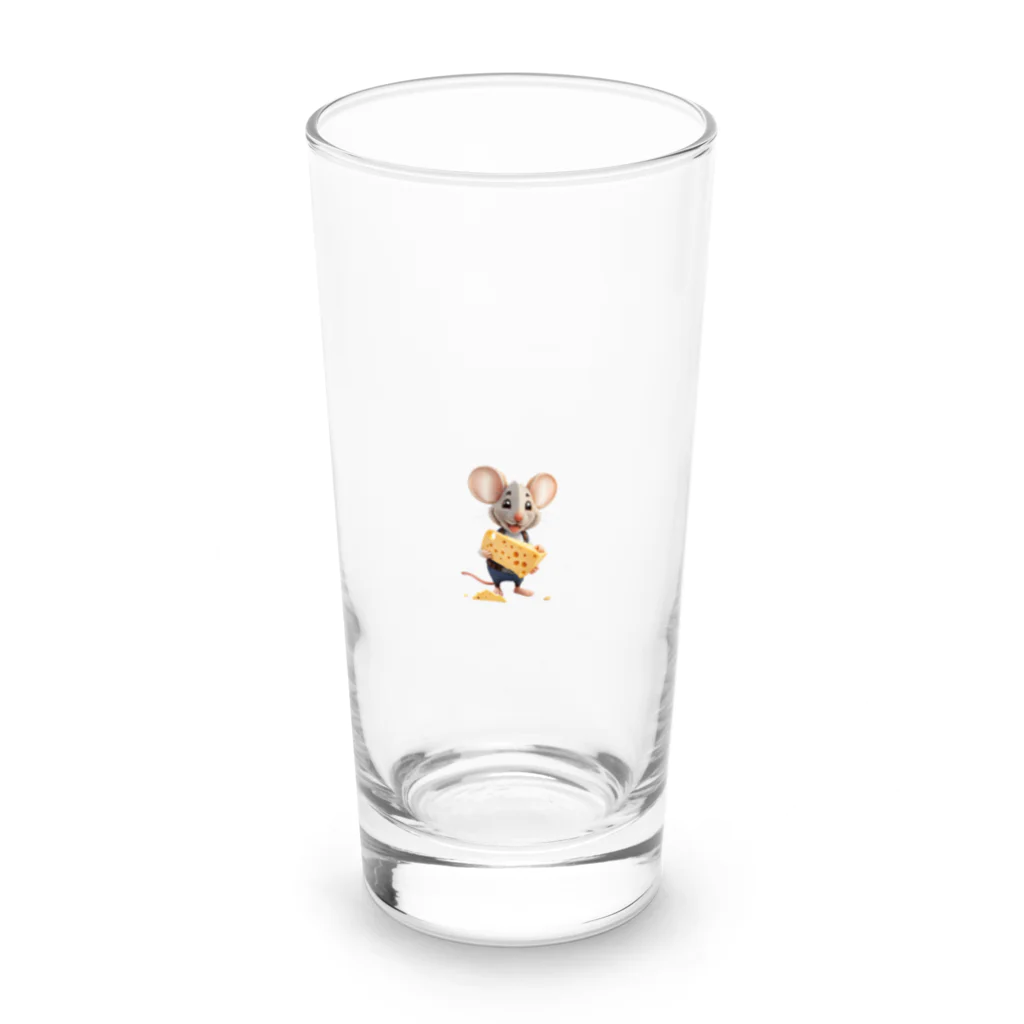 TKのチーズ大好き！ネズミのミース君 Long Sized Water Glass :front