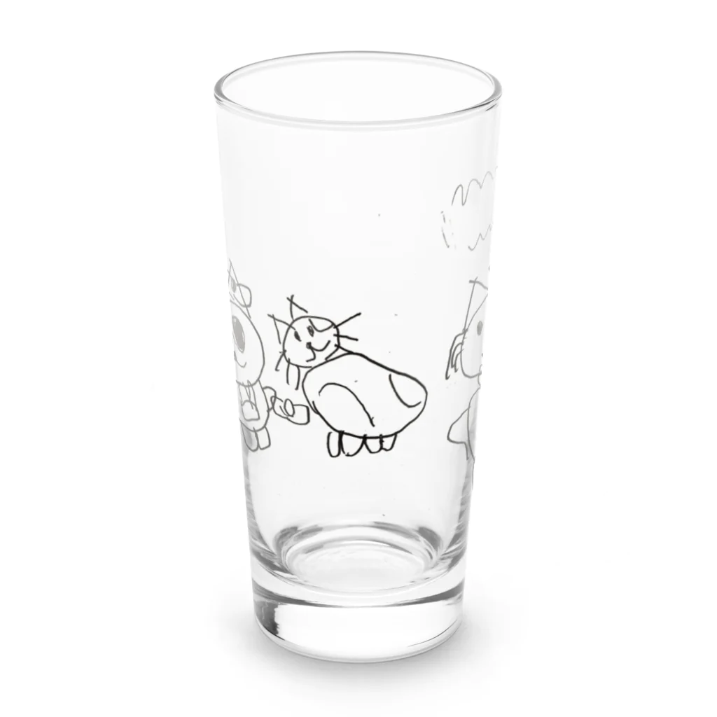 viewのねねちゃんといっしょ Long Sized Water Glass :front