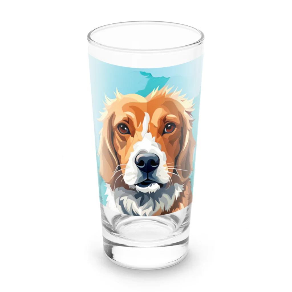 みどりの森の犬 Long Sized Water Glass :front