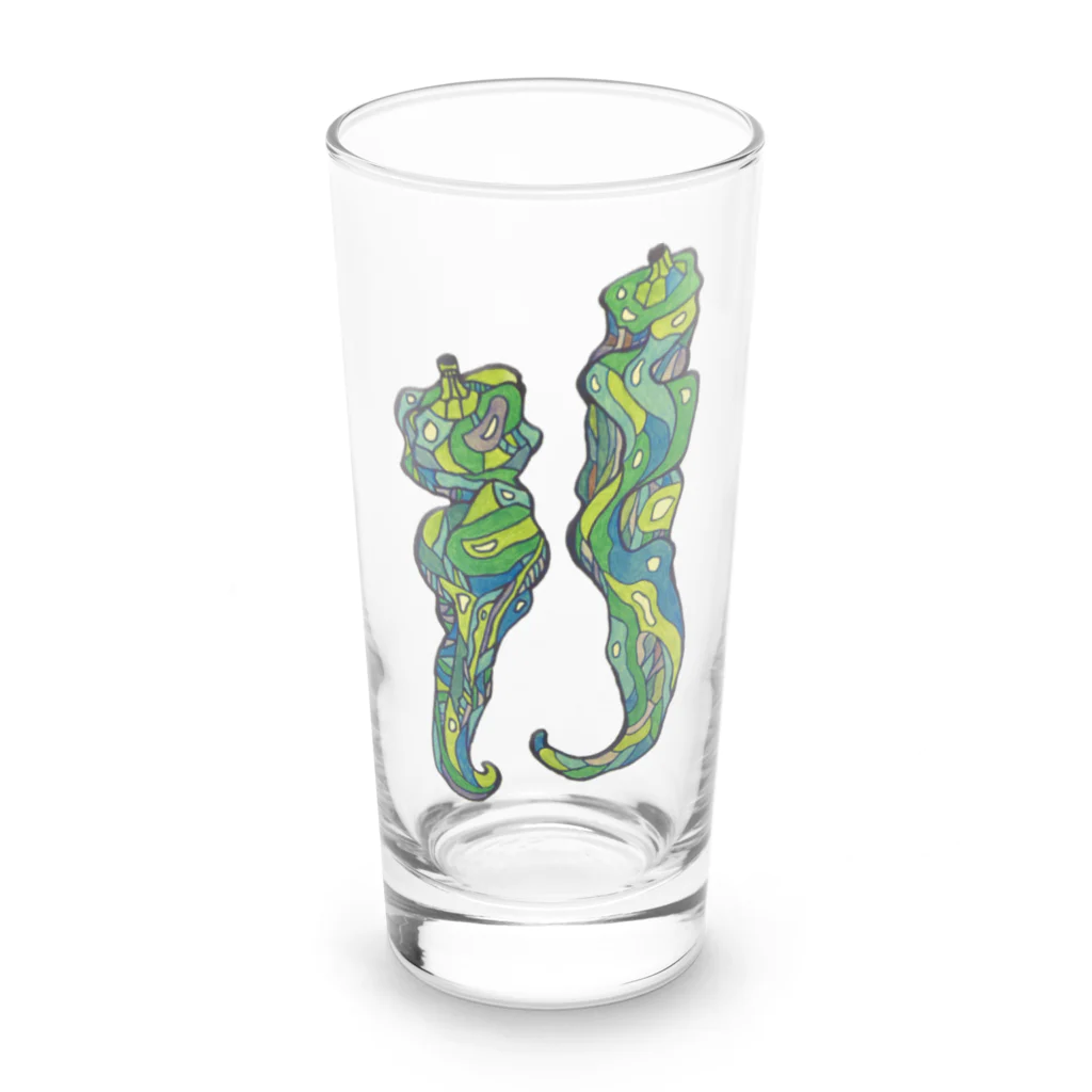 kana’s  collectionsの万願寺トウガラシ Long Sized Water Glass :front