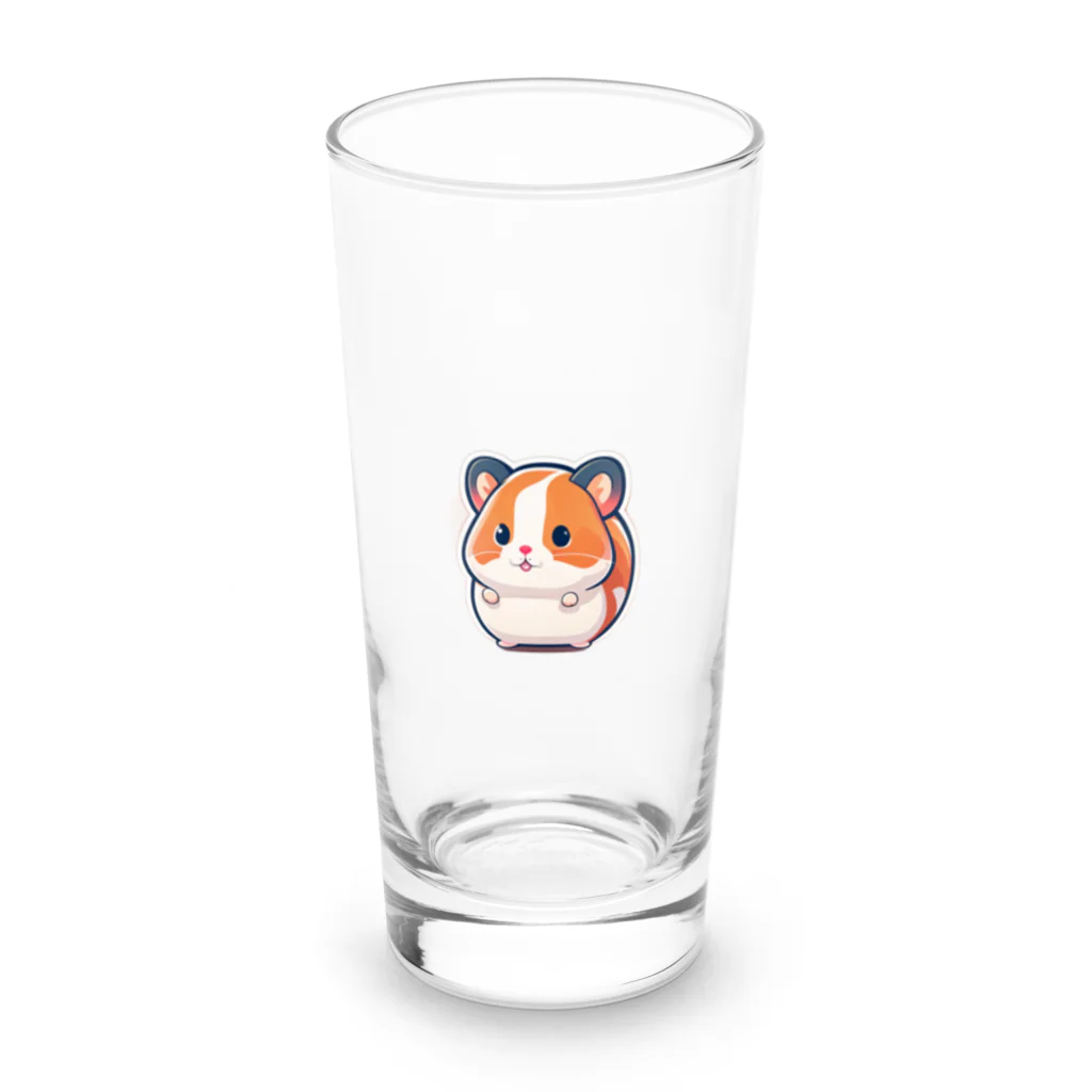 koupekoのアニマルフレンズ(ハムスター) Long Sized Water Glass :front