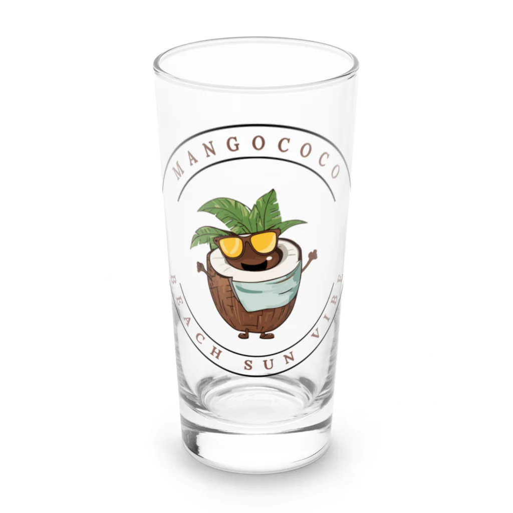 Mangococoの【開店限定価格】ココナッツキャラアイテム Long Sized Water Glass :front