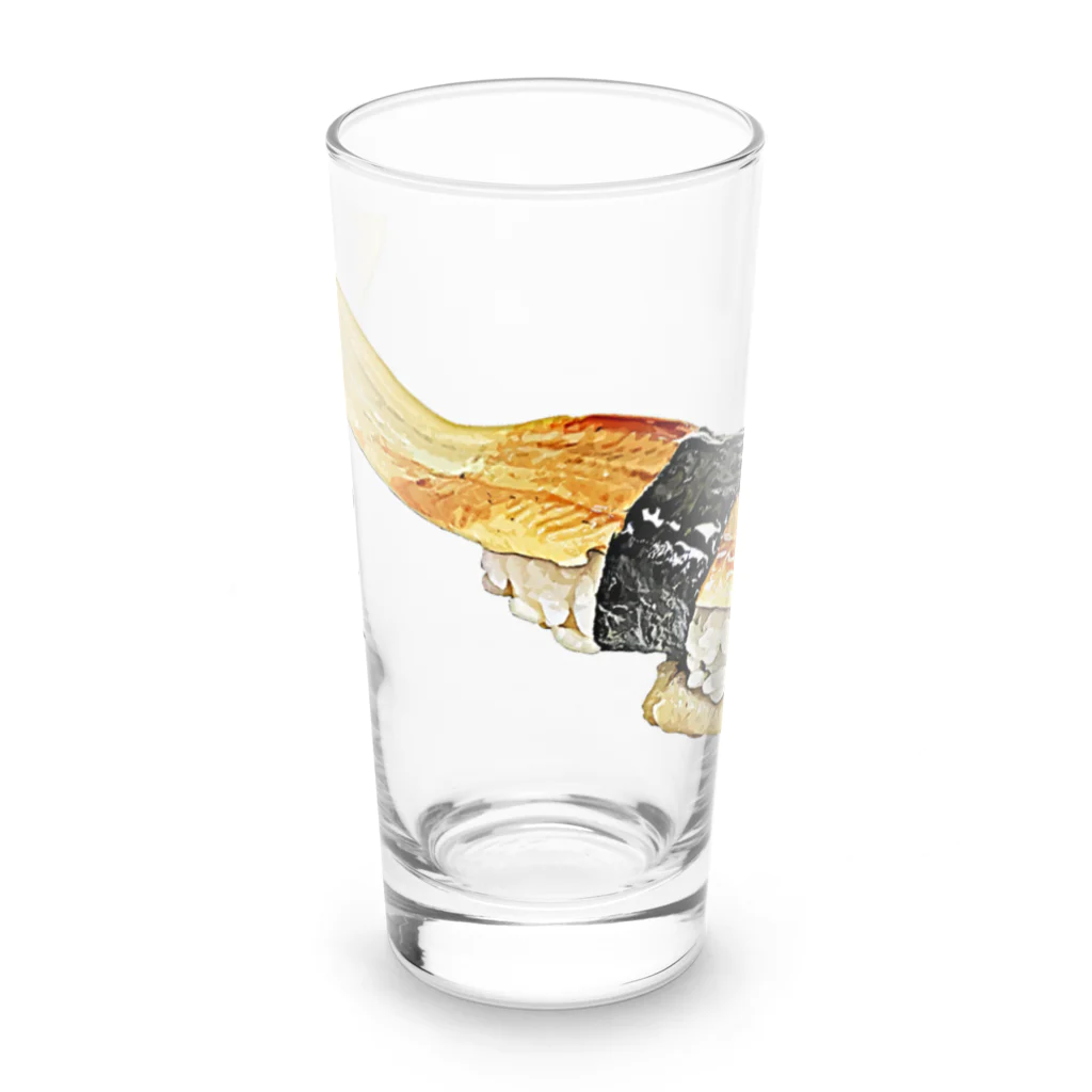 脂身通信Ｚのお寿司_握り寿司_あなご_999999 Long Sized Water Glass :front