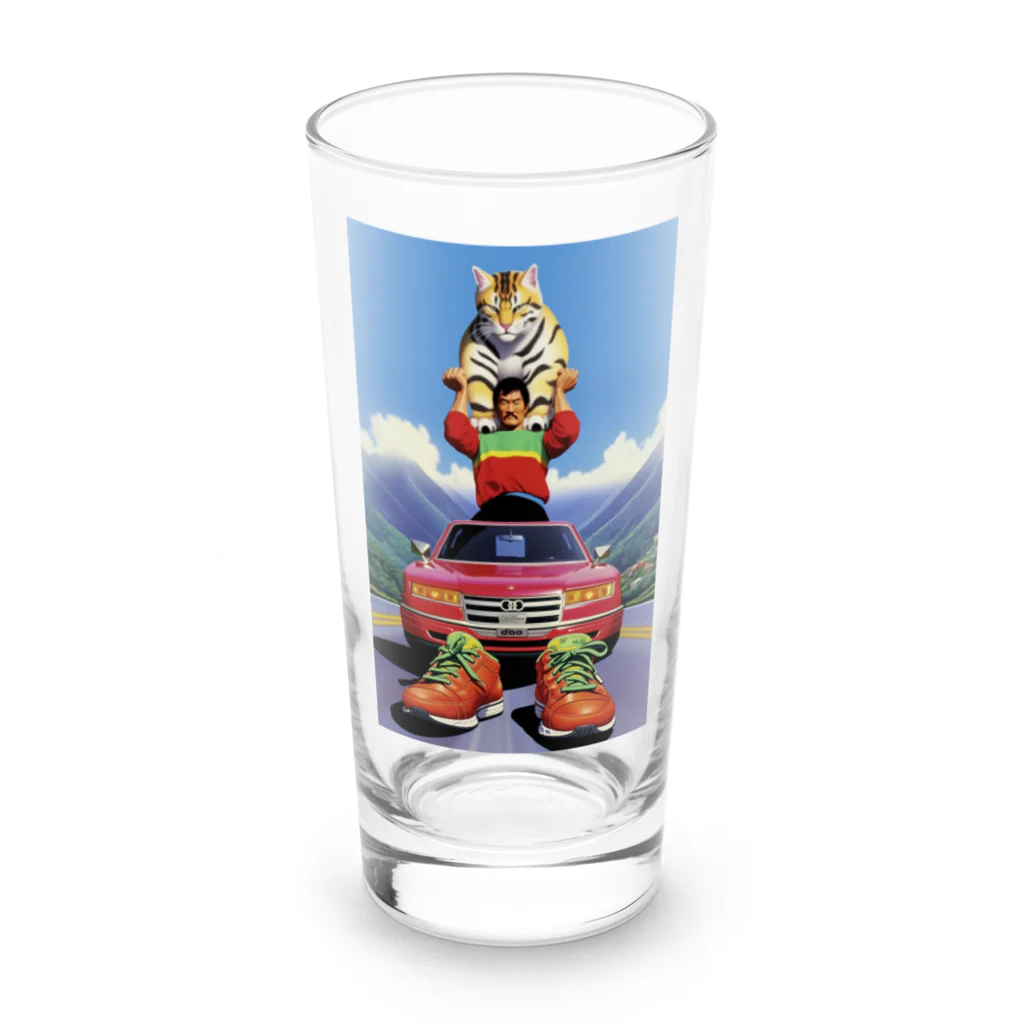 THE FUNNYDOPE SHOPの男の世界 Long Sized Water Glass :front