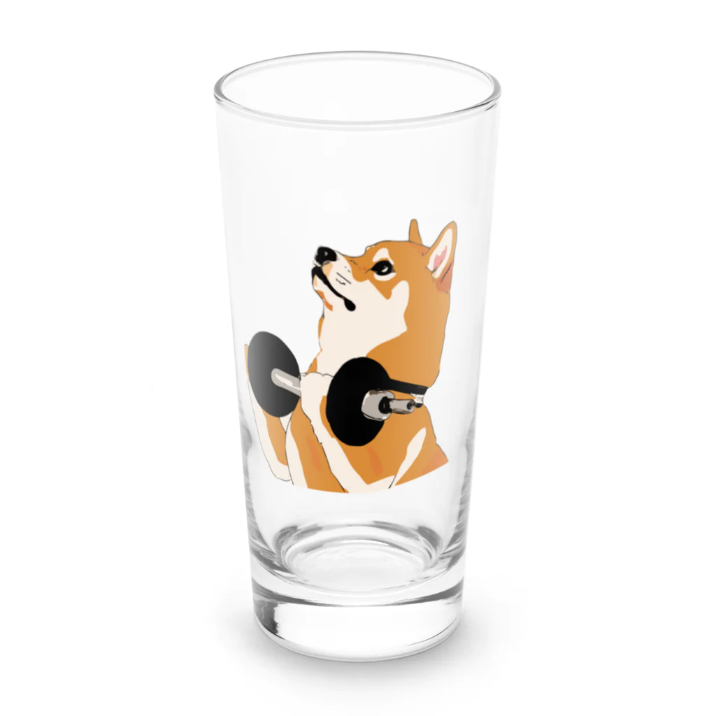 パンプアップ柴Hachiのパンプアップ柴Hachi Long Sized Water Glass :front