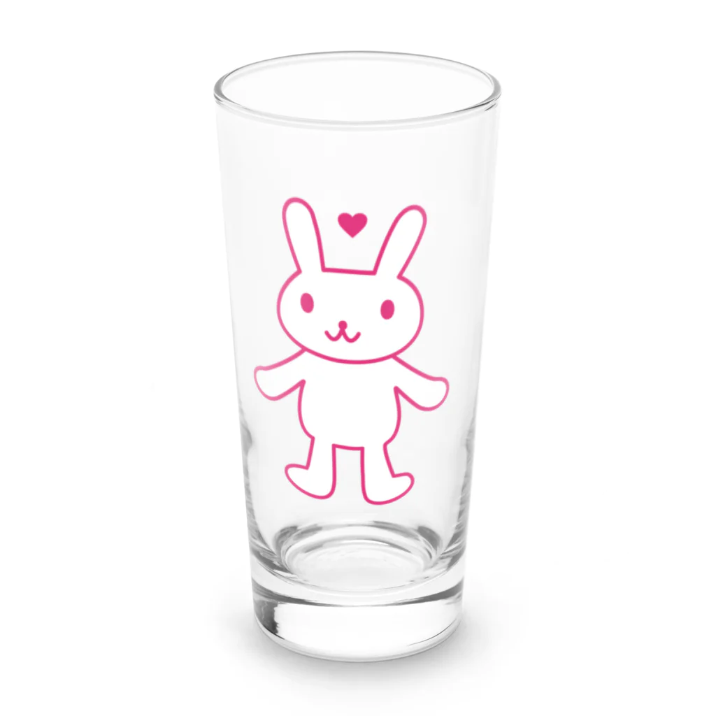 AROMA☆LOVELYのLOVELY♡RABBIT Long Sized Water Glass :front