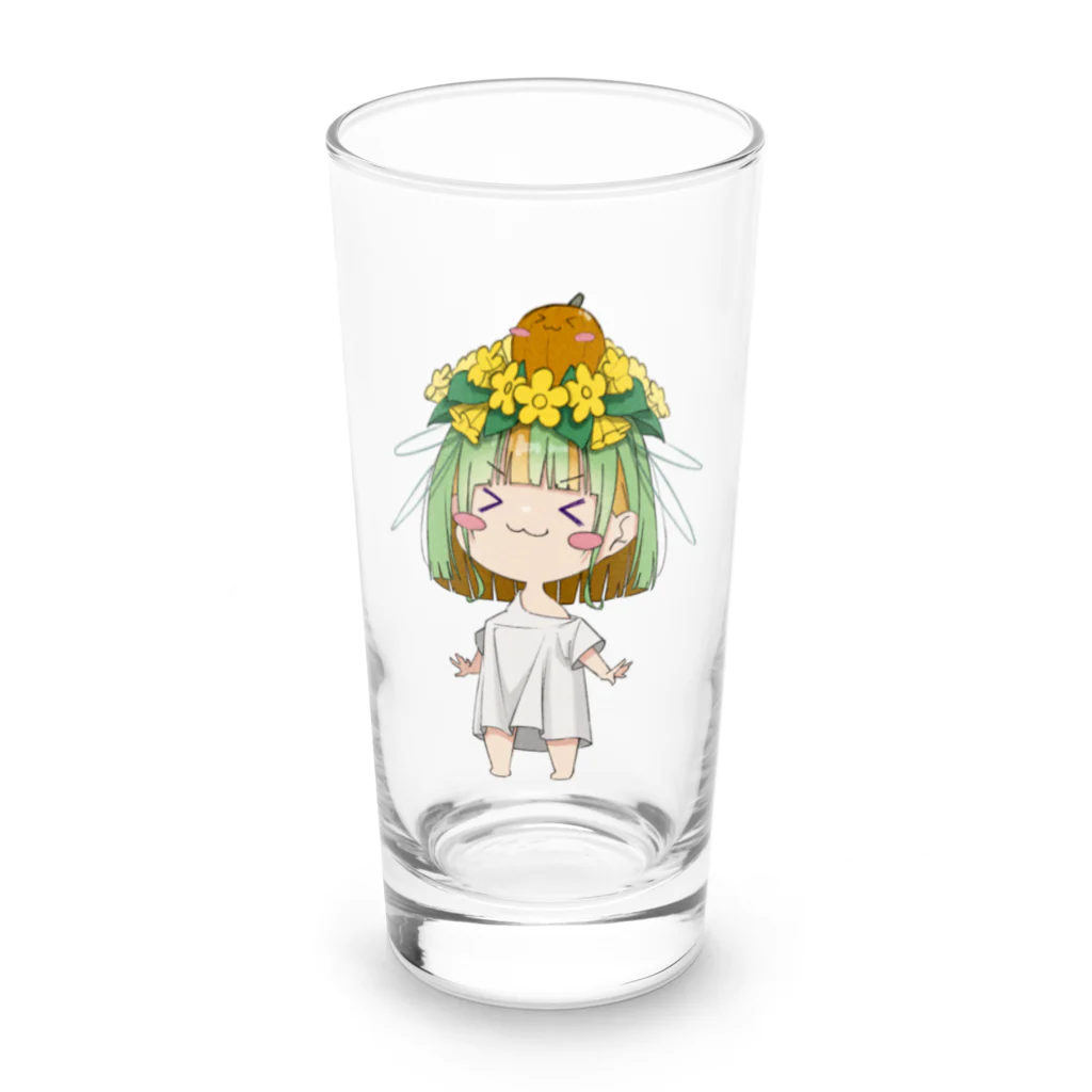 神無月りさ子🎃✨のほめ待ちりさ子 Long Sized Water Glass :front