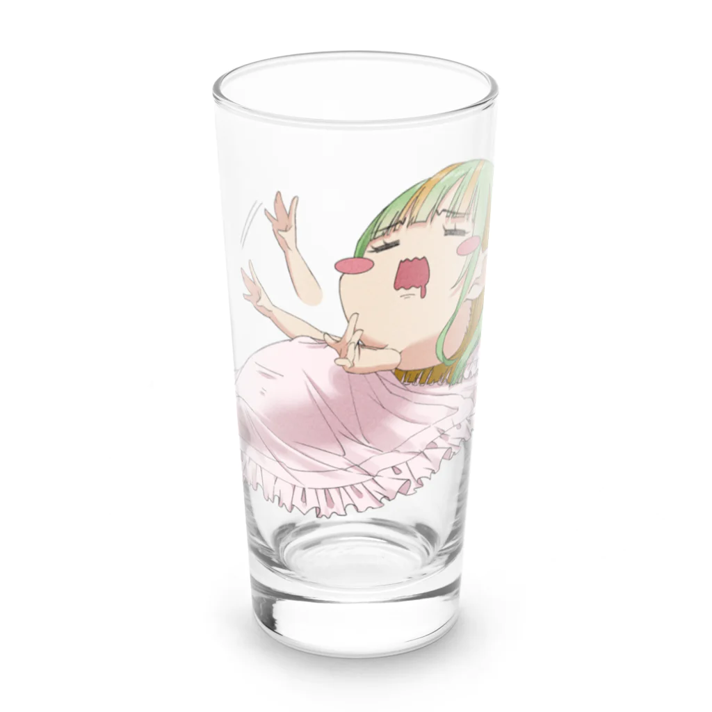 神無月りさ子🎃✨のうなされりさ子 Long Sized Water Glass :front