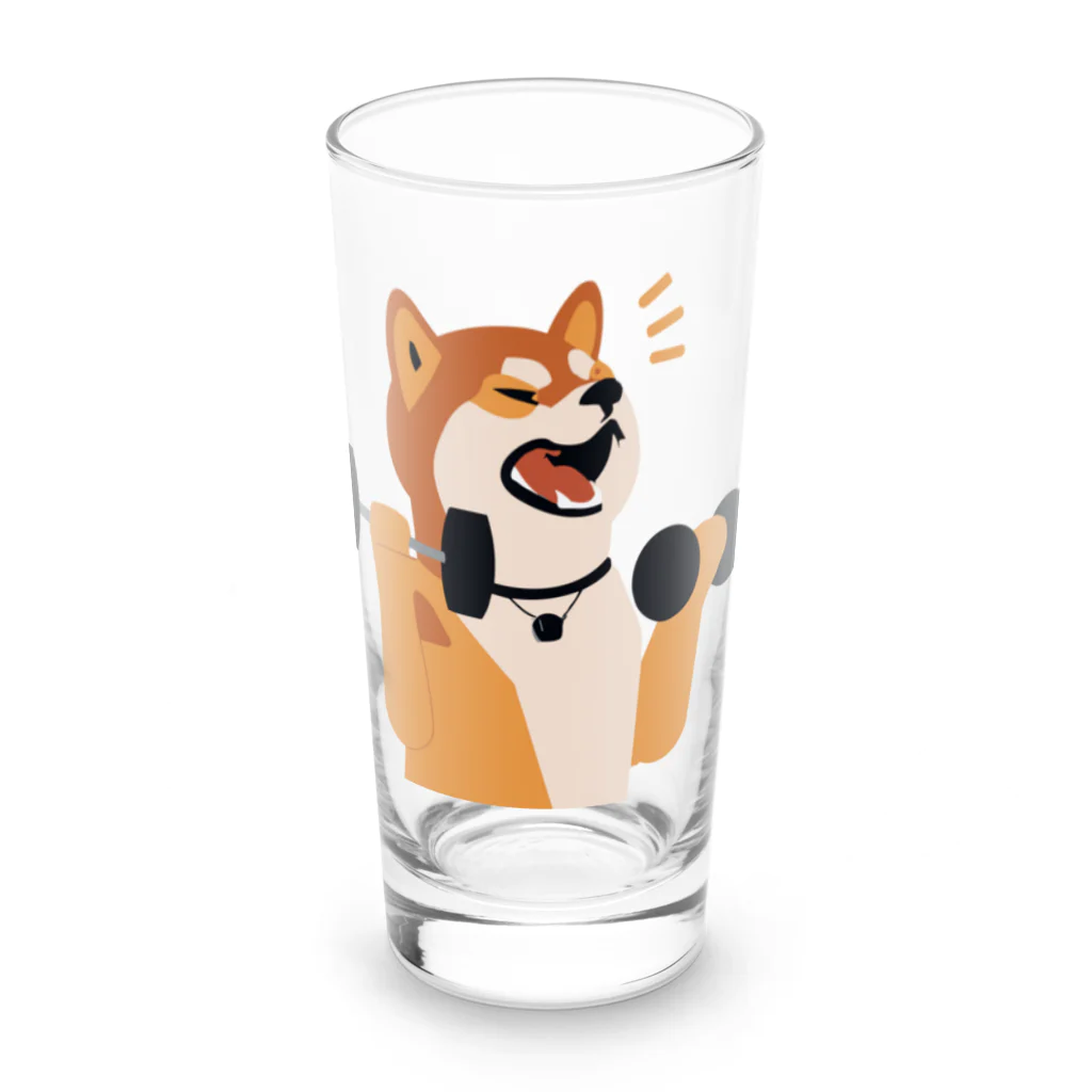 パンプアップ柴Hachiのパンプアップ柴Hachi Long Sized Water Glass :front