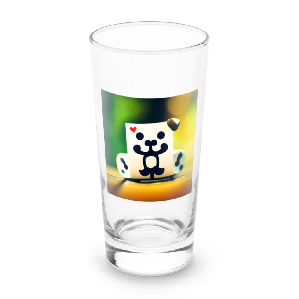 癒されれーるの運くん Long Sized Water Glass :front