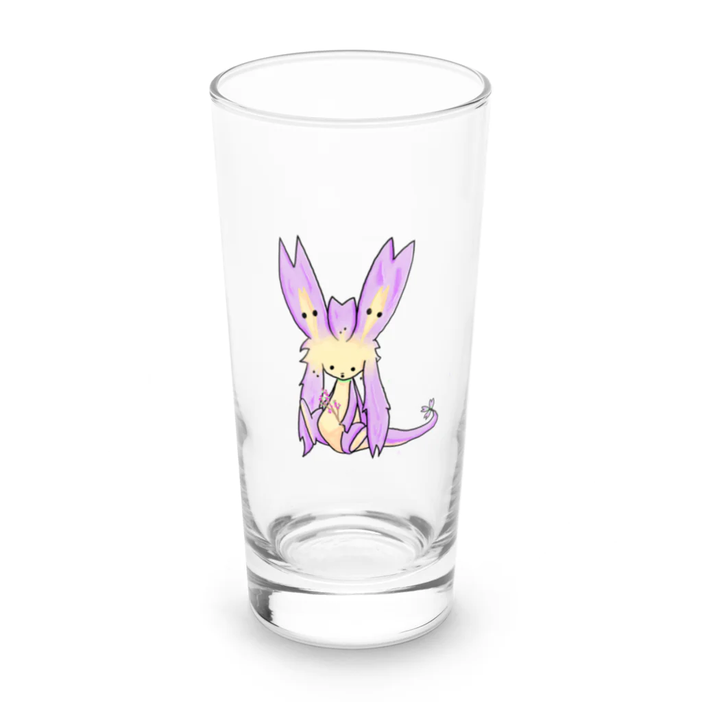 さくライフ🌸のさくら🌸わんこ🐶のさくここちゃん Long Sized Water Glass :front