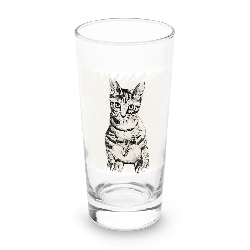 コハクのニャンキーなコハク2 Long Sized Water Glass :front